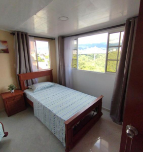 Apartamento con vista a la ciudad en barrio campo hermoso 301